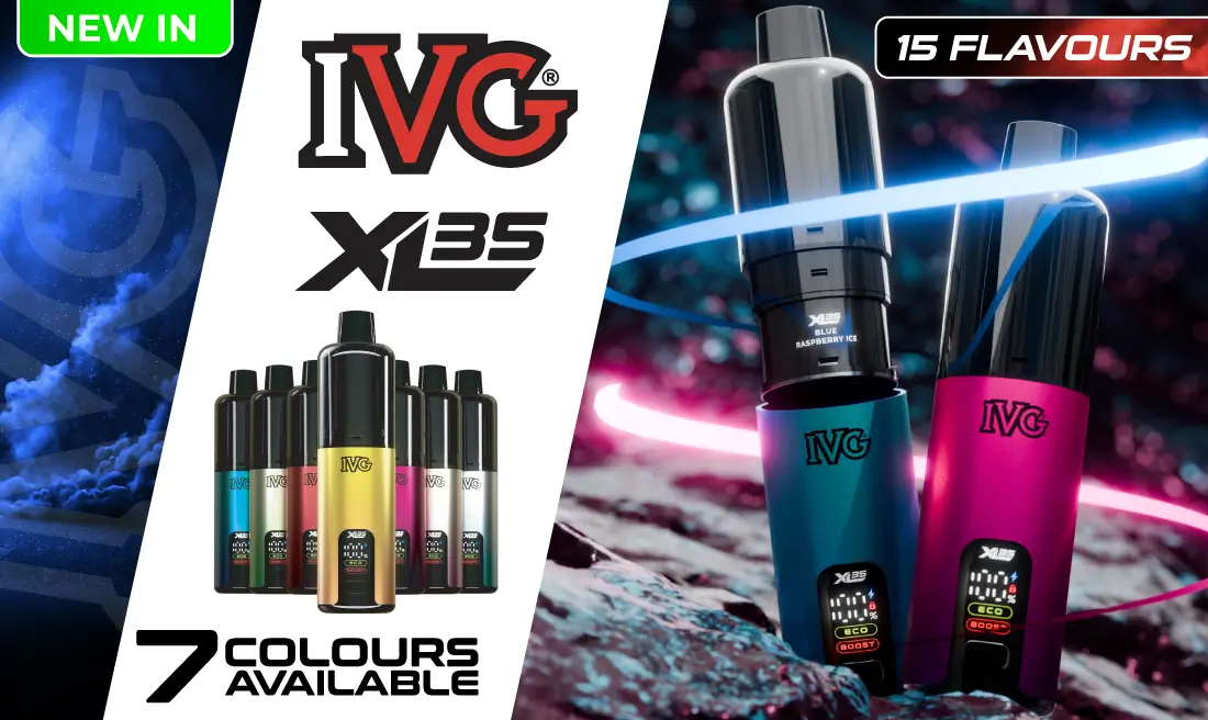 IVG XL35 Kits & Pods - New In