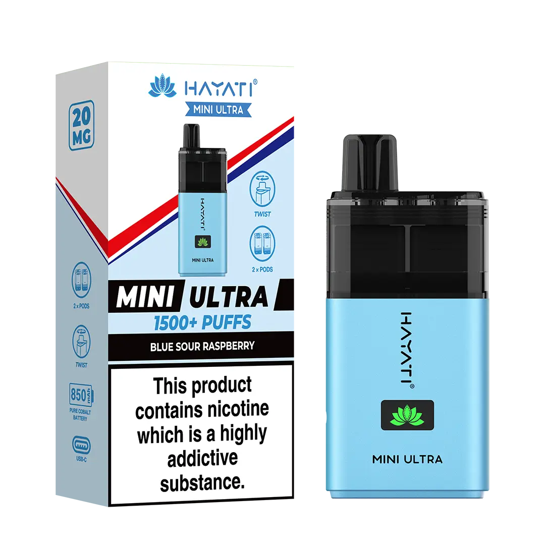 Hayati Mini Ultra Device and box