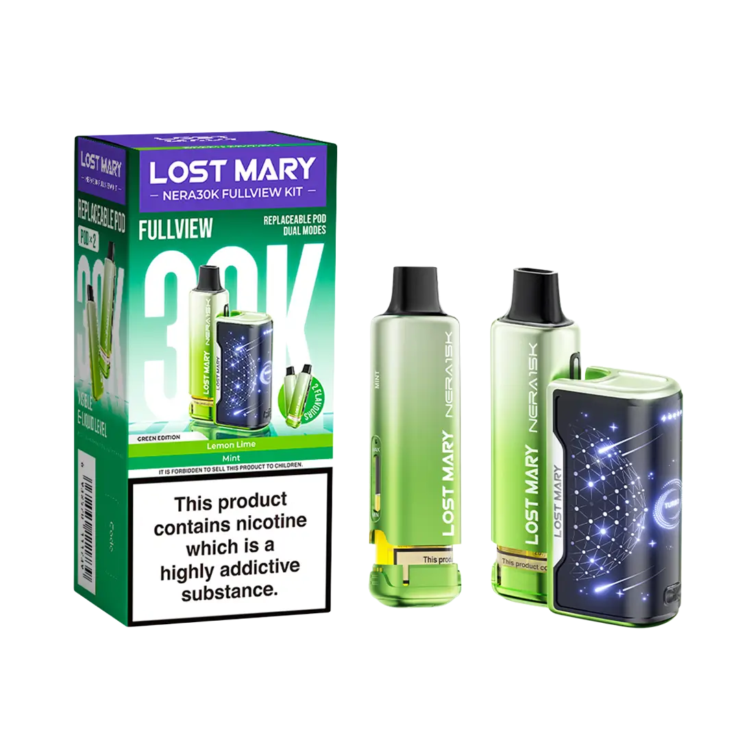 Lost Mary Nera 30k product with box