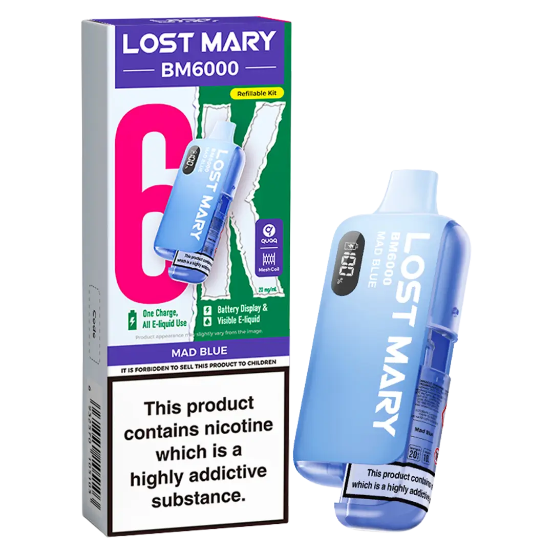 Lost Mary BM6000 Pod Kit product with box